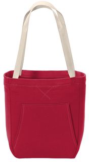 Port & Company ® 7.8-ounce, 50/50 Cotton/Poly Core Fleece Style Tote Bag 14"h x 16.5"w x 5"d